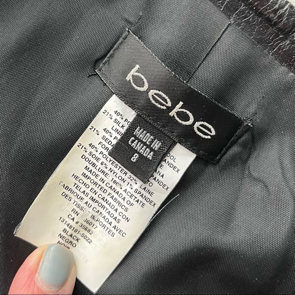 Bebe Herringbone Dress & Jacket | size 8 - Picture 7 of 7